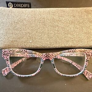 Peepers Pink Patterned Women's Glasses